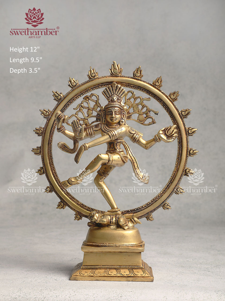 Brass Natraja Statue