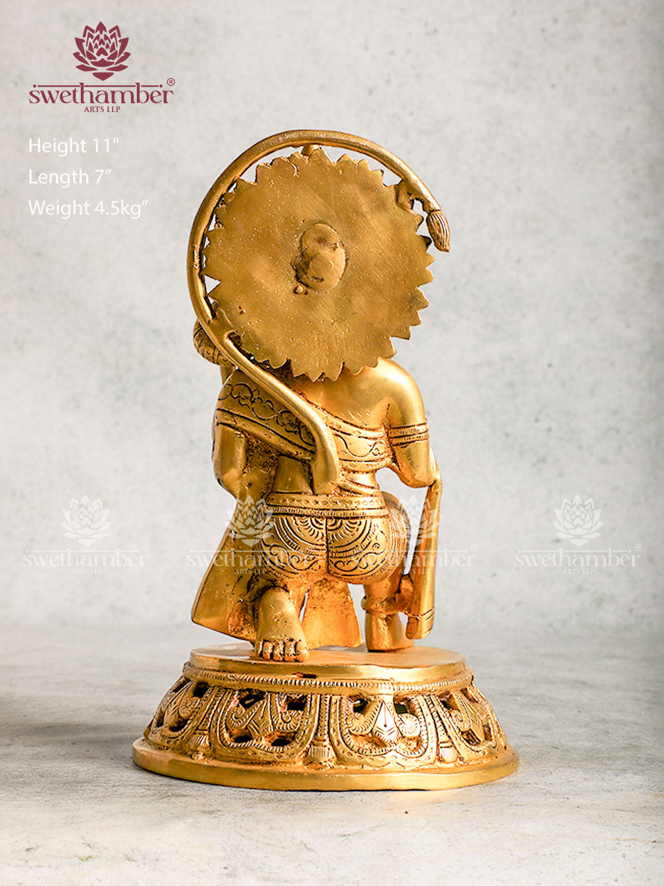 Brass Hanuman Idol For Gifts