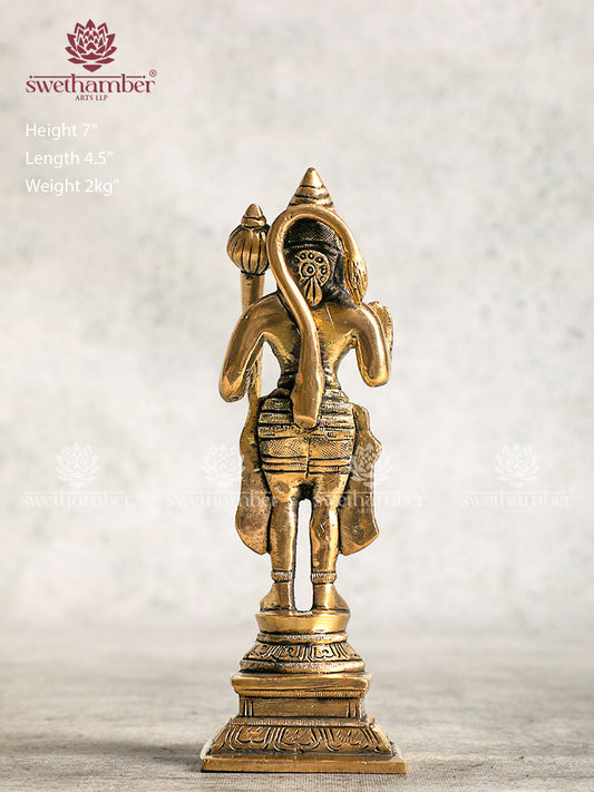 Antique Brass Hanuman statue