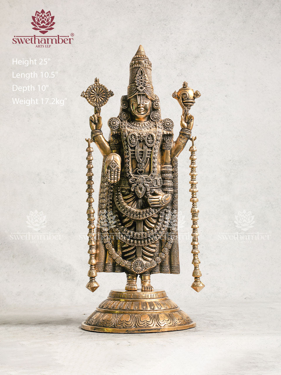 Brass Venkateswara Idol