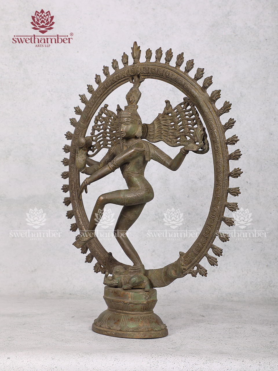 Brass Natraja Antique statue
