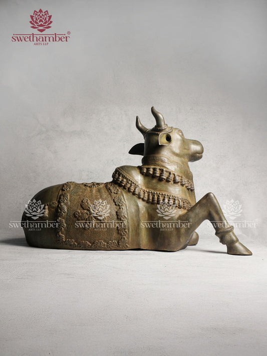 Antique Finish Brass Nandi