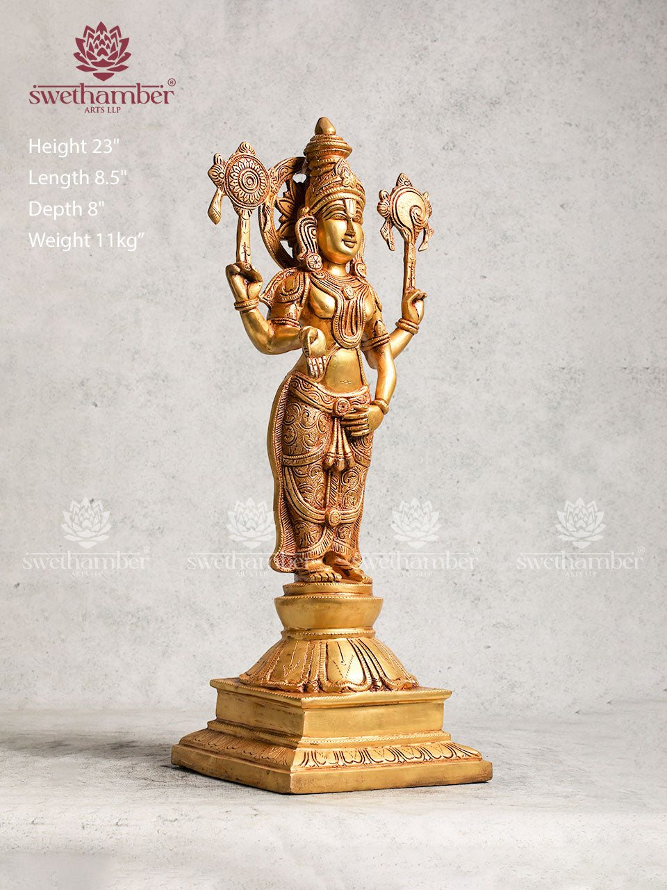 Handcrafted Brass Balaji