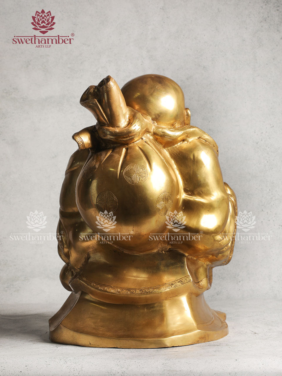 Laughing Man Brass Décor