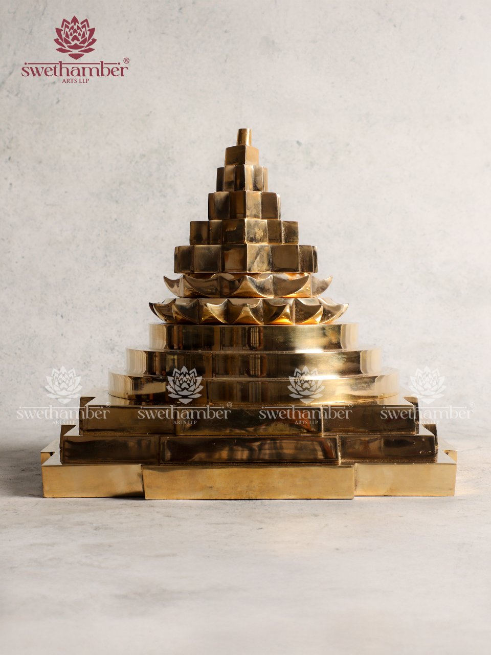 Shree Yantra in Brass | Sacred Sri Yantram for Wealth & Prosperity