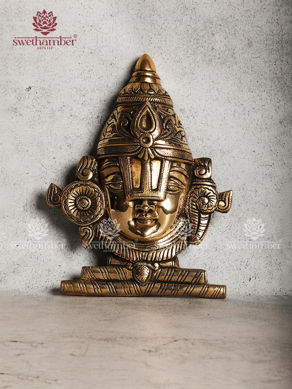 Lord Tirupati Balaji Face wall hanging , Puja Room , Main Door Decor