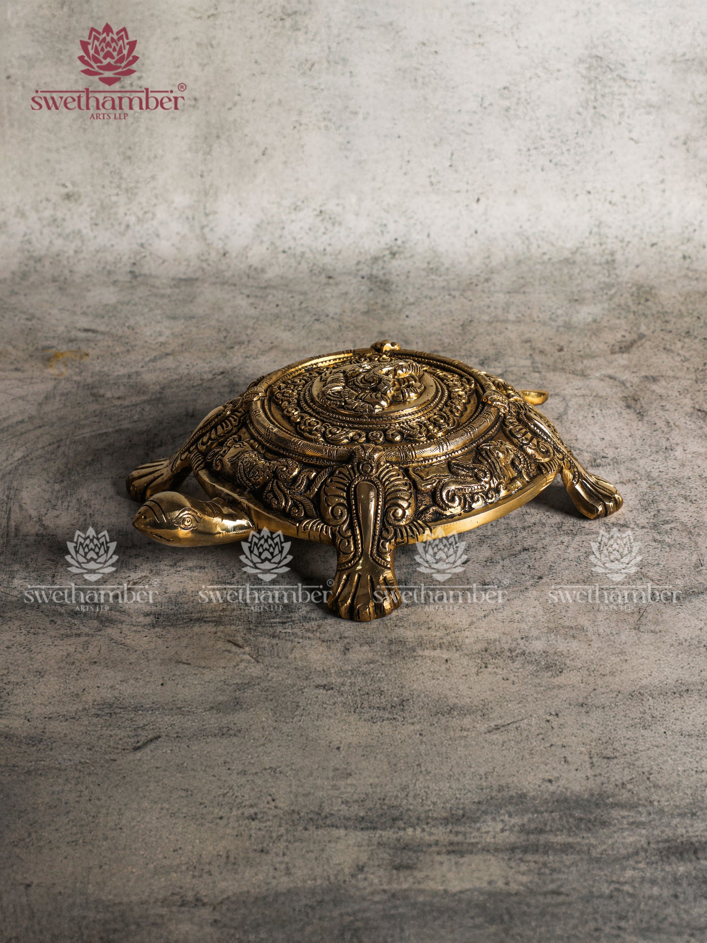 Vastu Tortoise with Ganesha Design