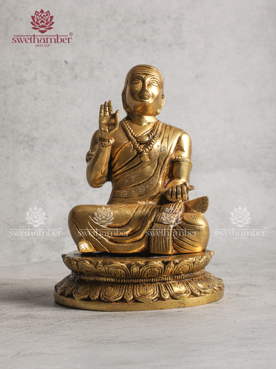 Lord Basavanna Brass Murti – Traditional Design