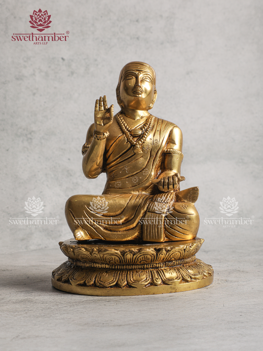 Lord Basavanna Brass Murti – Traditional Design