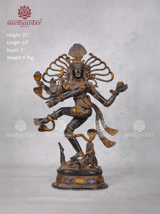 Brass Natraja Antique Statue