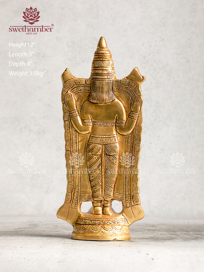 Brass Venkateswara Idol