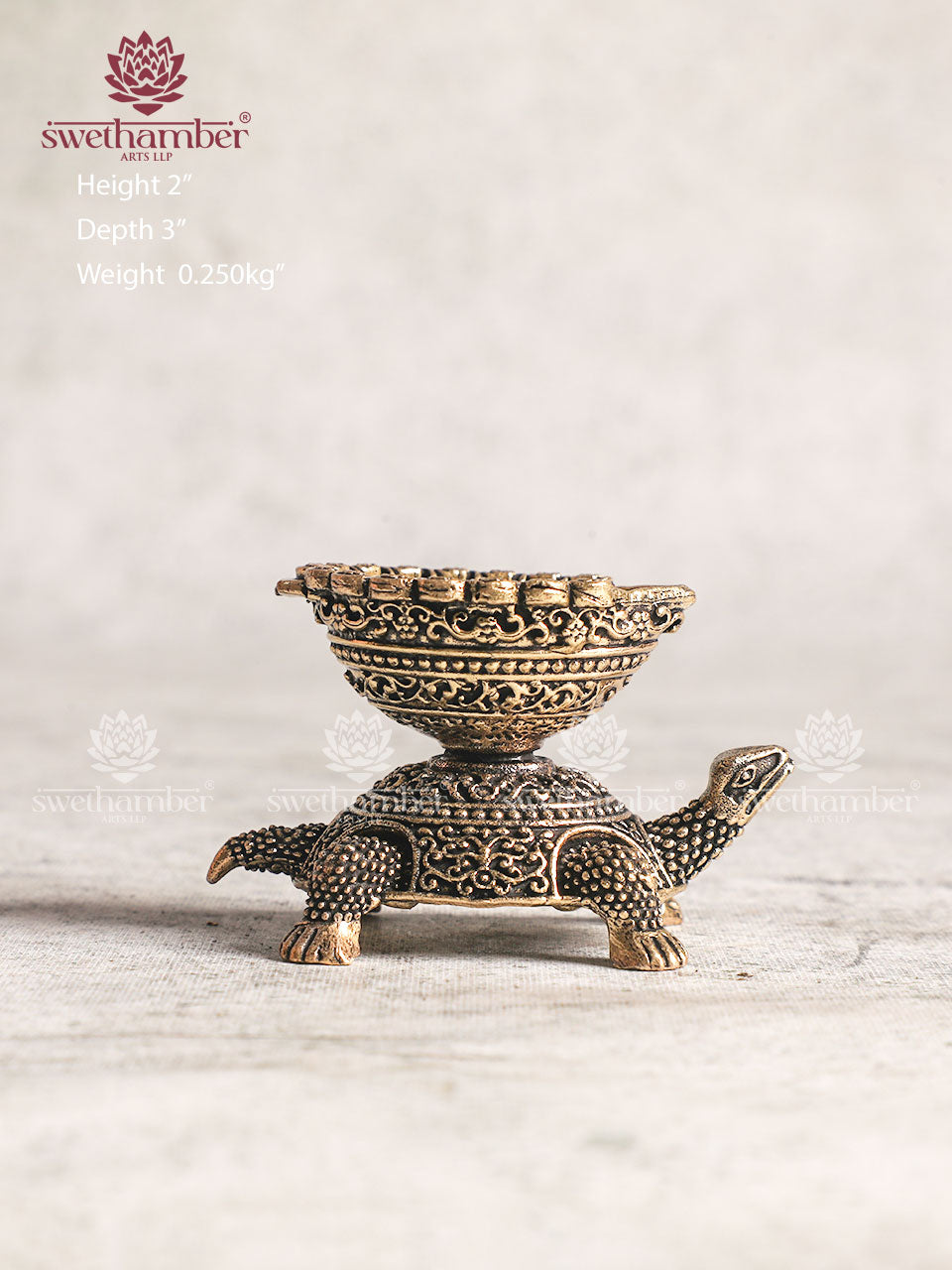 BRASS TORTOISE DEEPA
