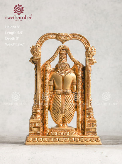 Brass Venkateswara Idol