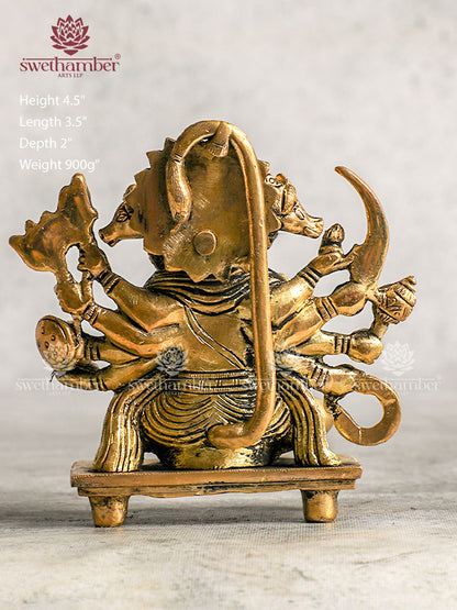 Panchmukhi Hanuman Brass