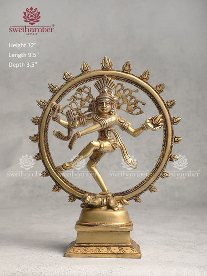 Brass Natraja Statue
