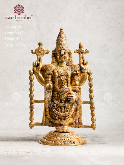 Brass Balaji Family For Pooja Room , Gifts & Home Décor