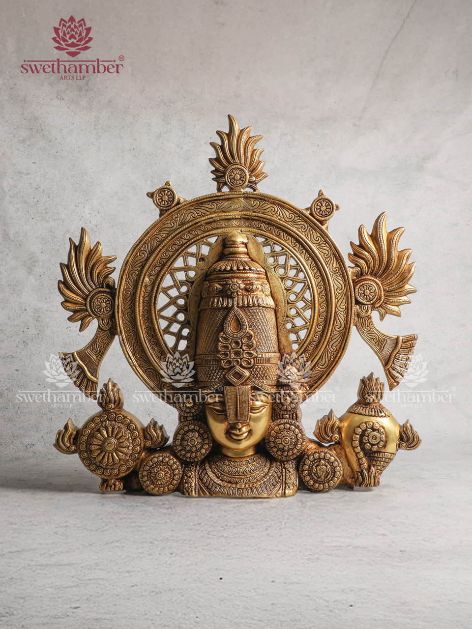 Balaji Bust Sculpture – Sacred Hindu God Idol