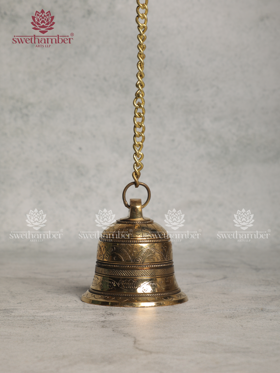 Classic Brass Hanging Bell