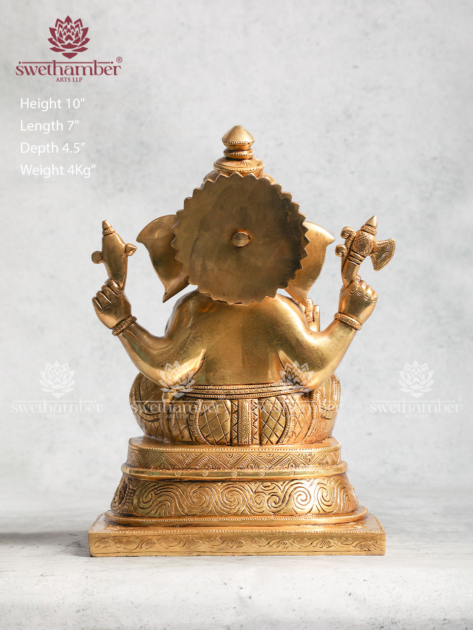 Brass Ganapati Statue For Home