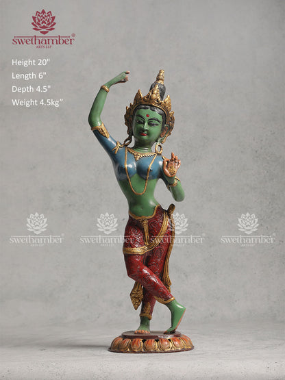 Brass Tara Sculpture