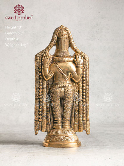 Brass Balaji Statue