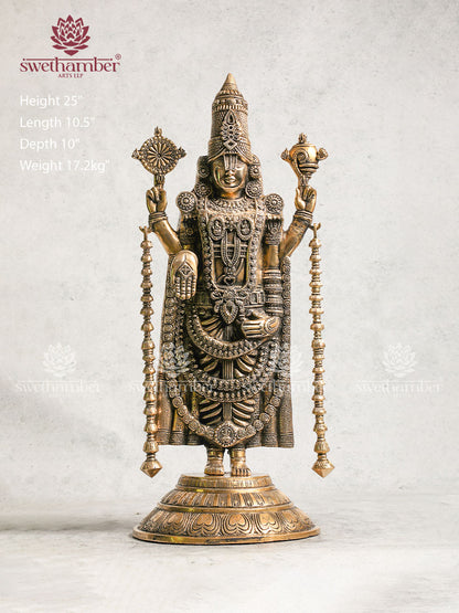 Brass Venkateswara Idol