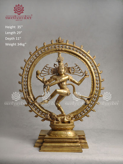 Decorative Brass Nataraja