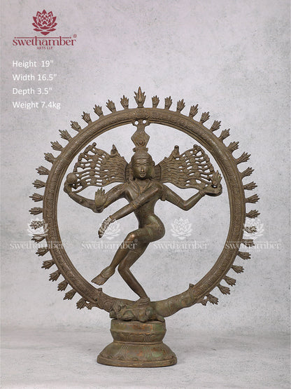 Brass Natraja Antique statue