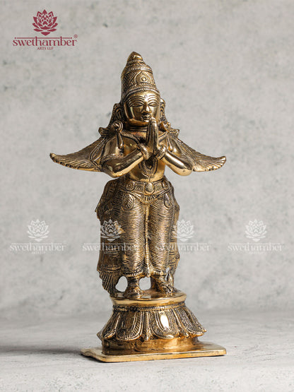 Hindu Brass Garuda Statue