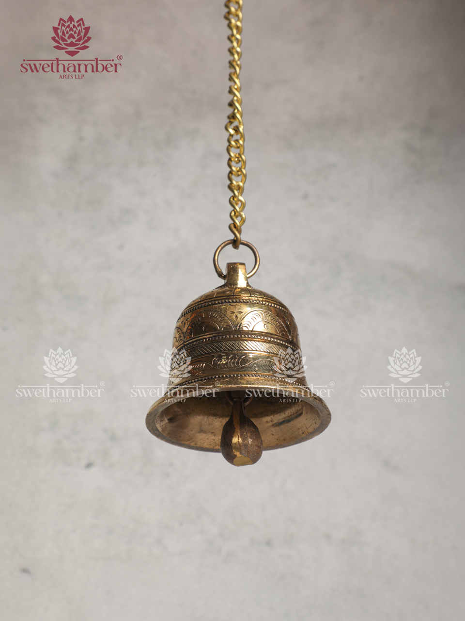 Classic Brass Hanging Bell