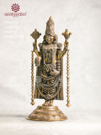 Brass Venkateswara Idol