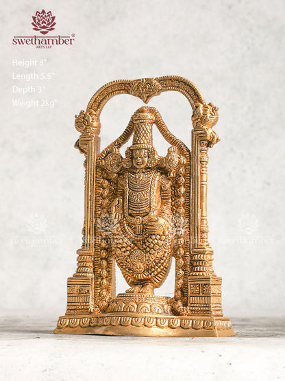 Brass Venkateswara Idol