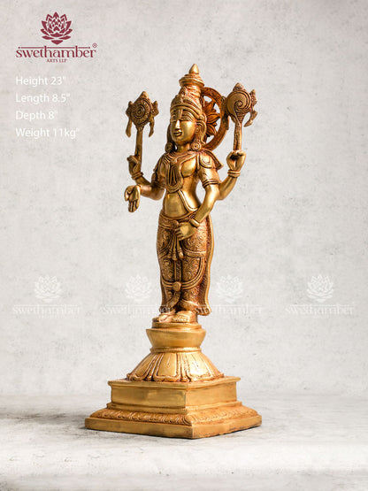 Handcrafted Brass Balaji