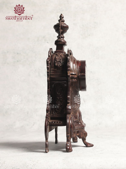 Brass Vintage Antique Table clock