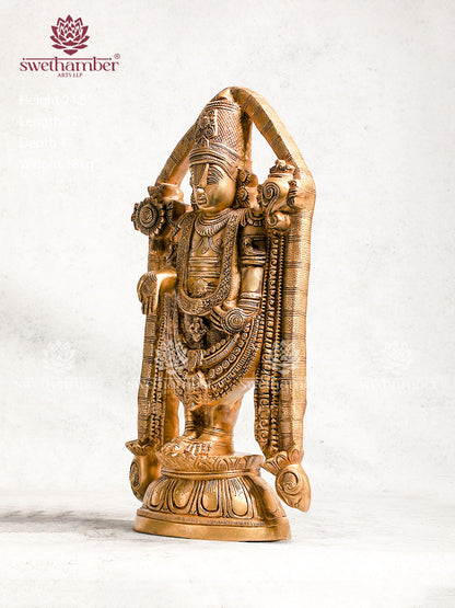 Brass Balaji Family For Pooja Room , Gifts & Home Décor