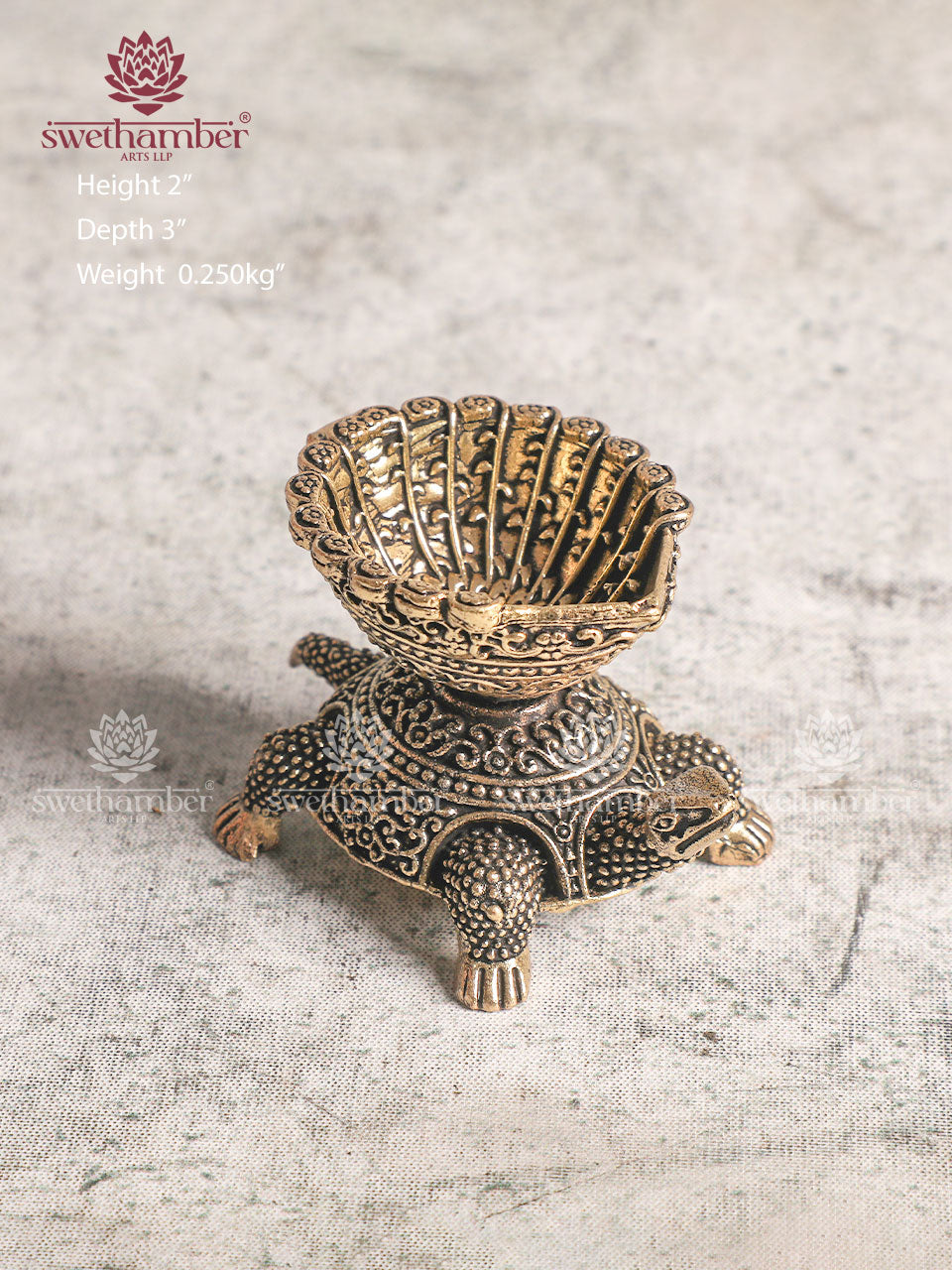 BRASS TORTOISE DEEPA