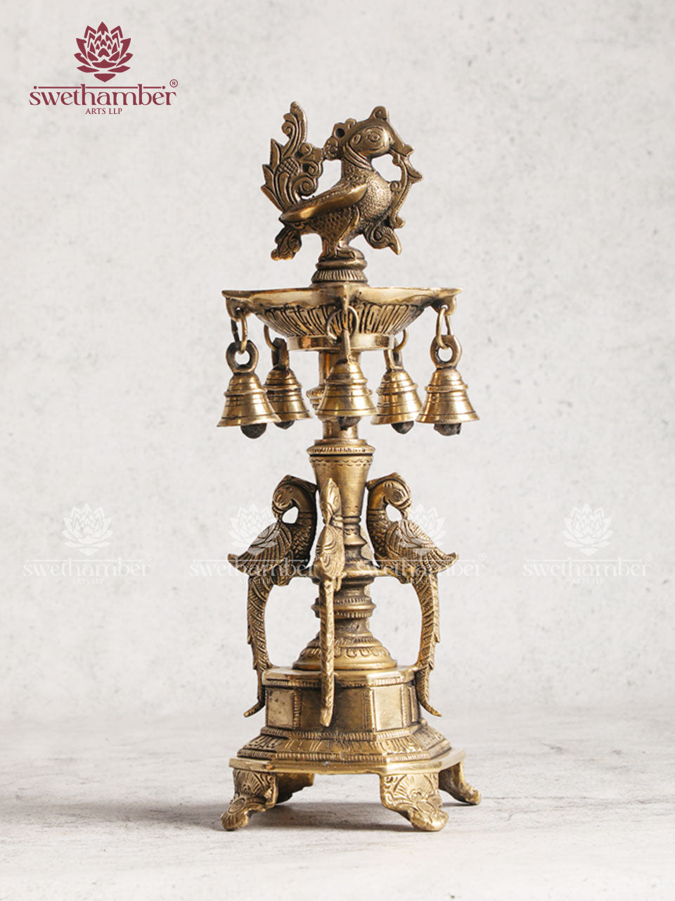 Antique Brass Table Lamp