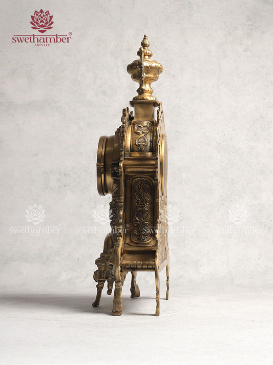 Brass Vintage Antique Table clock