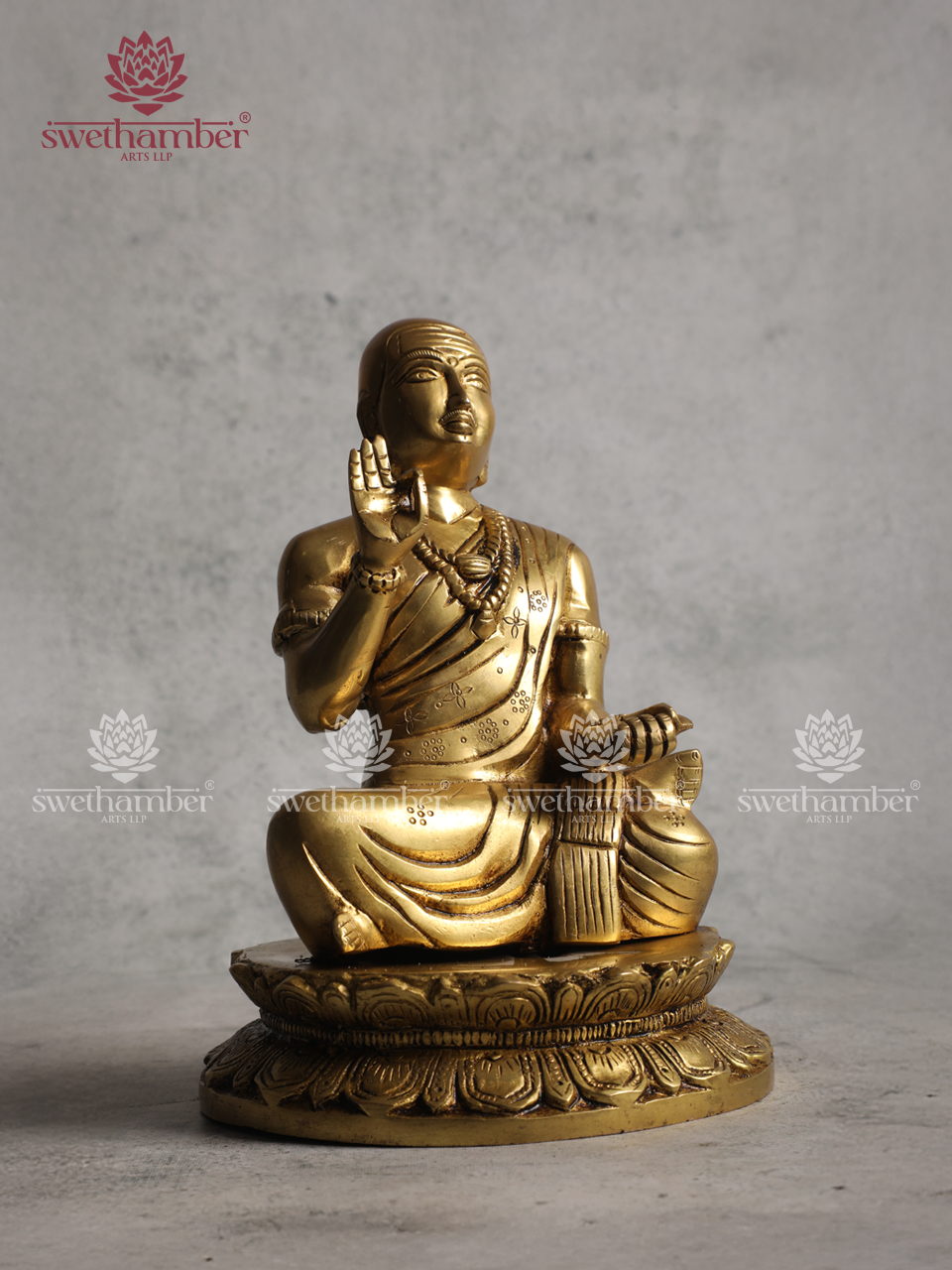 Lord Basavanna Brass Murti – Traditional Design