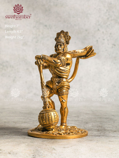 Brass Hanuman Murti Idols