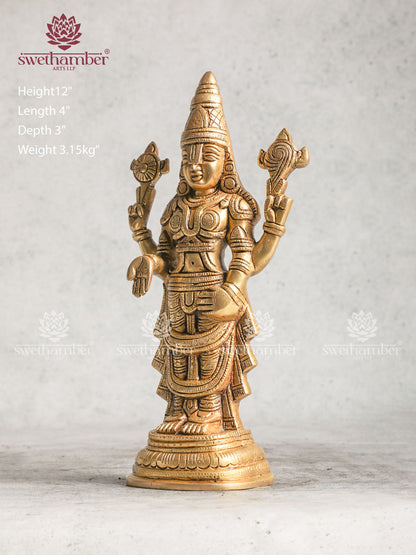 Handcrafted Brass Balaji