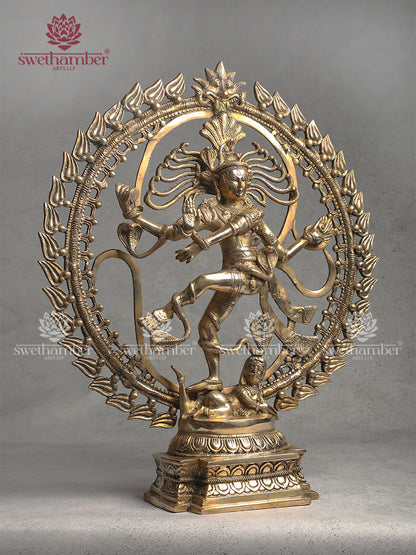 Brass Nataraja Idol