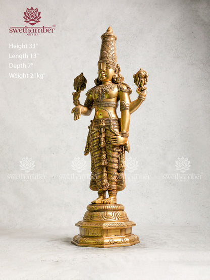 Handcrafted Brass Balaji