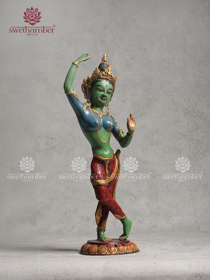Brass Tara Sculpture