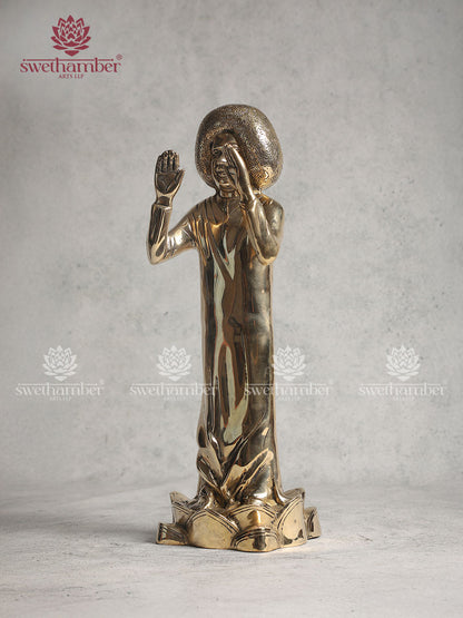 Shirdi Sai Baba Brass Statue