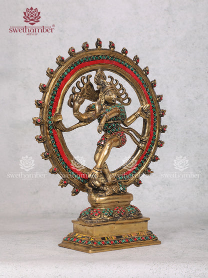 Brass Natraja Antique statue
