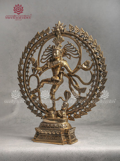 Brass Nataraja Idol