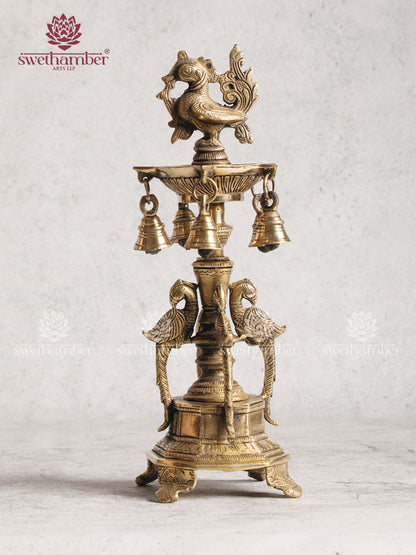 Antique Brass Table Lamp