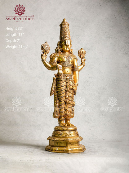 Handcrafted Brass Balaji