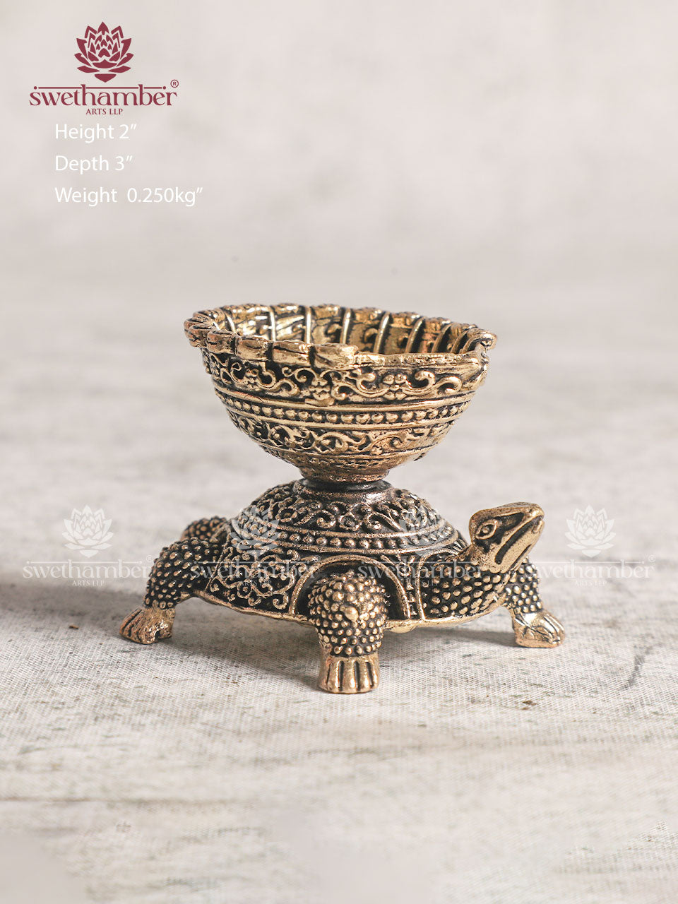 BRASS TORTOISE DEEPA